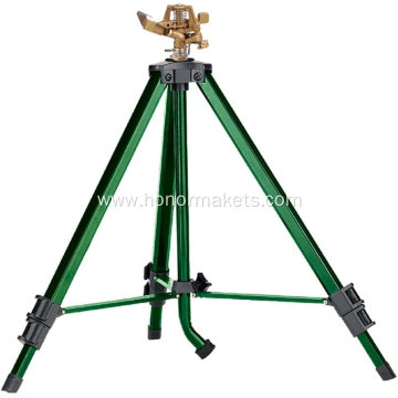 High quality Neutral 360 watering sprinkler gardens green tripod sprinkler for farm